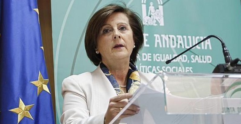 María José Sánchez Rubio, consejera de Igualdad, Salud y Políticas Sociales de la Junta de Andalucía