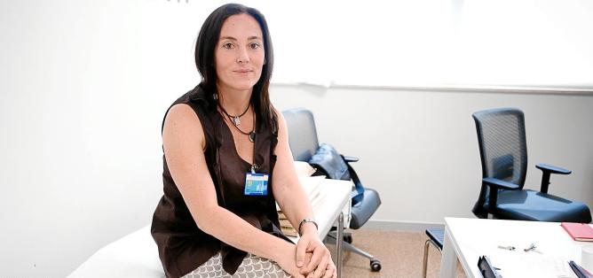 Doctora Marina Berenguer, hepatóloga del servicio de Digestivo del Hospital Universitario La Fe de Valencia
