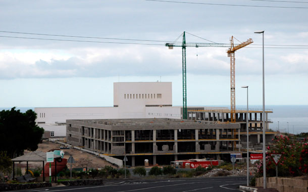 El hospital del sur de Tenerife comenzará a funcionar en abril de este año