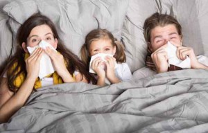 La gripe y el resfriado afectan al descanso de toda la familia