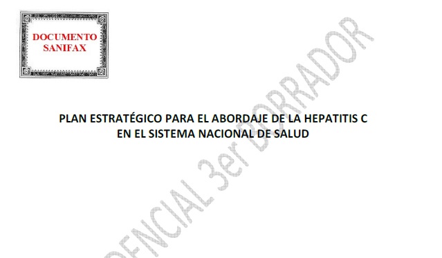 Sanifax publica el Plan de Hepatitis C del Ministerio de Sanidad 