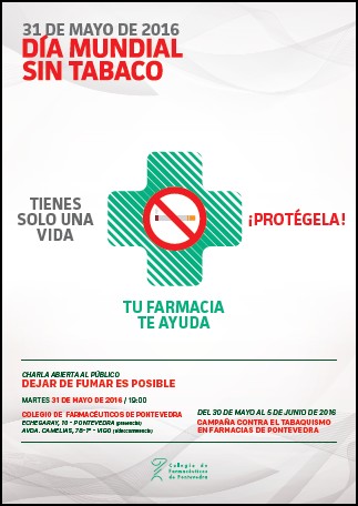 Farmacéuticos pontevedreses inician una campaña por el Día Mundial sin tabaco