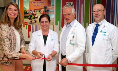 El Hospital La Paz y Lilly crean una zona de juego para menores