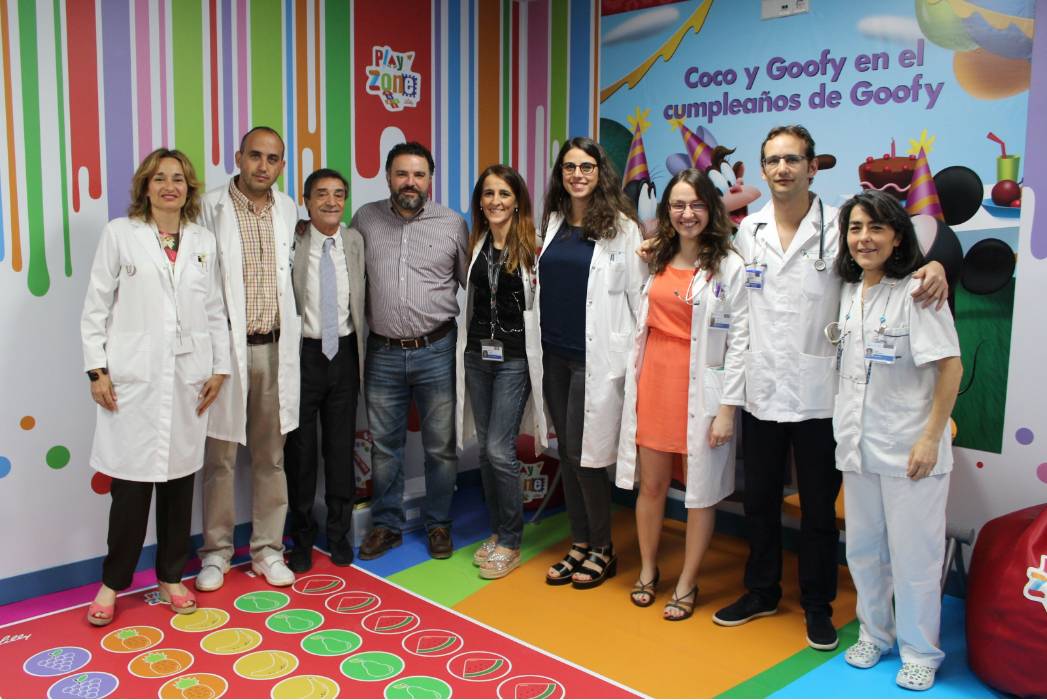 El Hospital Universitario Fundación Jimenez Díaz y Lilly crean una zona de juego en el servicio de Pediatría