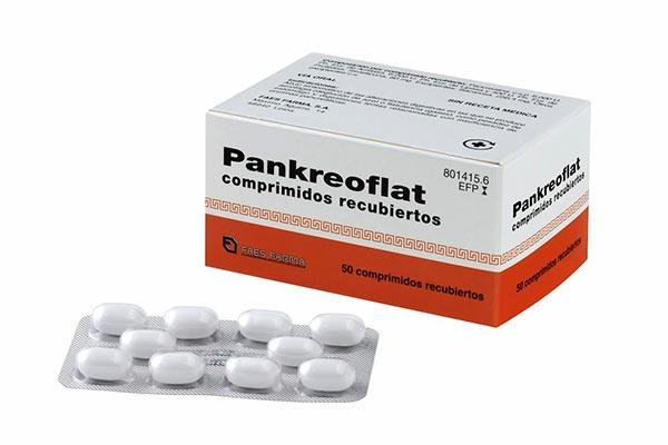 Pankreoflat ayuda a evitar las flatulencias y las digestiones pesadas