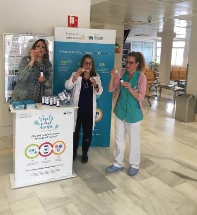 Quirónsalud Málaga y Marbella se unen a la campaña de la Fundación AstraZeneca #SoplaPorElAsma