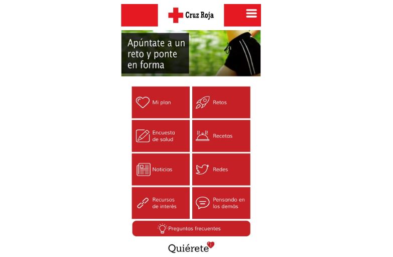 Bayer y Cruz Roja apuestan por fomentar hábitos de vida saludable a través de la aplicación 'Quiérete'