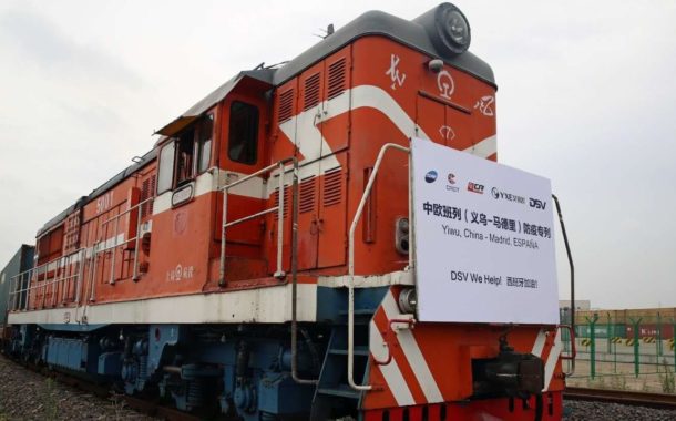 Llega a Madrid el convoy que partió de China con suministro sanitario