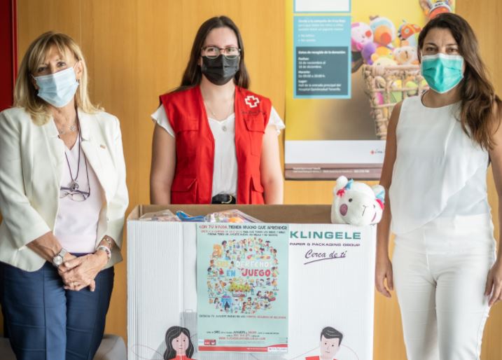Quirónsalud en Tenerife se suma a la campaña de recogida de juguetes de Cruz Roja Española