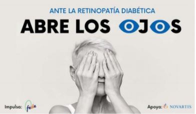 FEDE y Novartis lanzan la campaña ‘Ante la Retinopatía Diabética, Abre los Ojos’