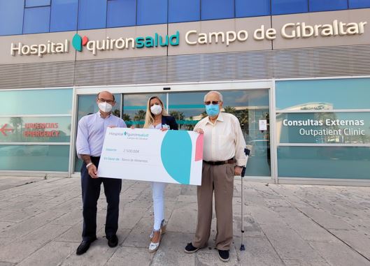 Quirónsalud en Andalucía dona 15.000 euros en ayudas a asociaciones y entidades sociales