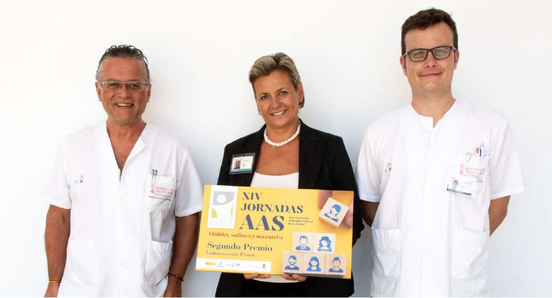 l Congreso Nacional de Administrativos de la Salud premia a la farmacia del Hospital de Denia