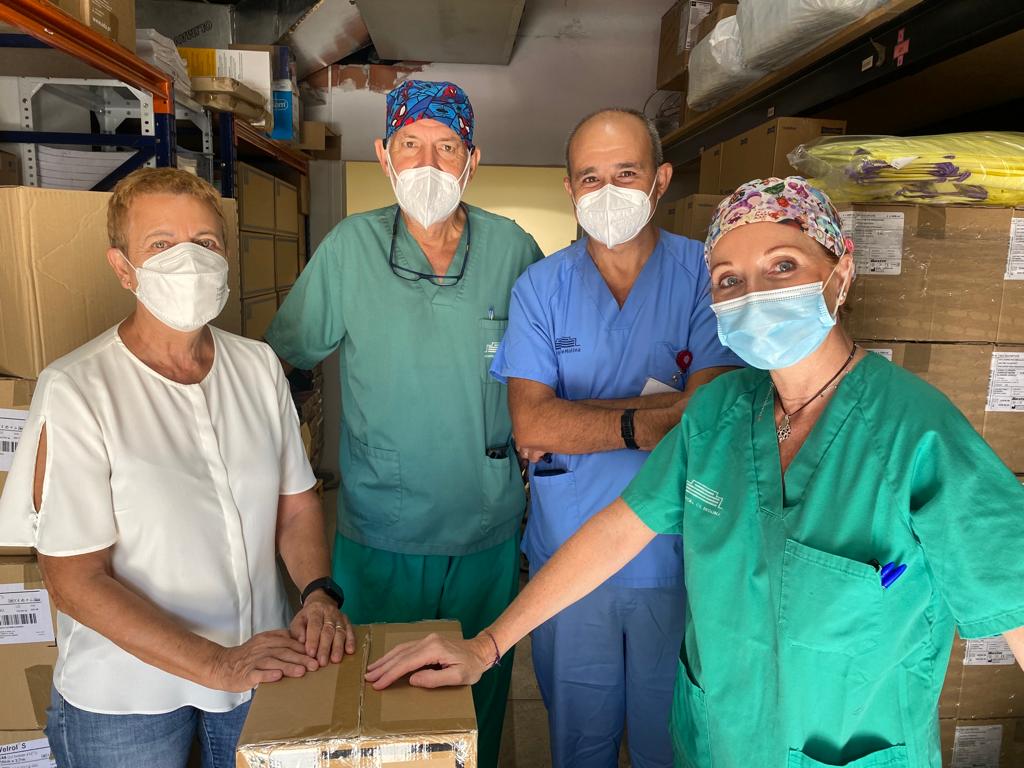 Ribera Hospital de Molina colabora con la asociación Cirugía Solidaria