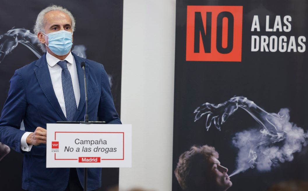 Madrid lanza 'No a las drogas' para concienciar sobre los riesgos de su consumo