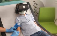 Gafas de realidad virtual para disminuir la percepción de dolor de los pacientes pediátricos
