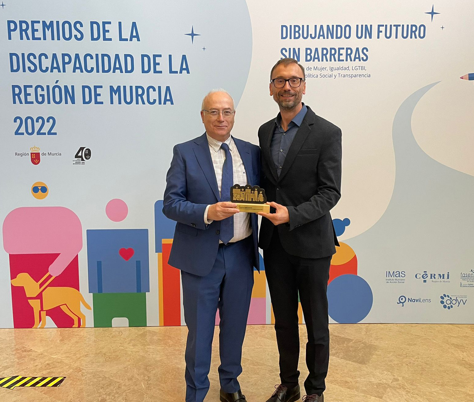 Ribera Hospital de Molina, premio de la discapacidad de la Región de Murcia
