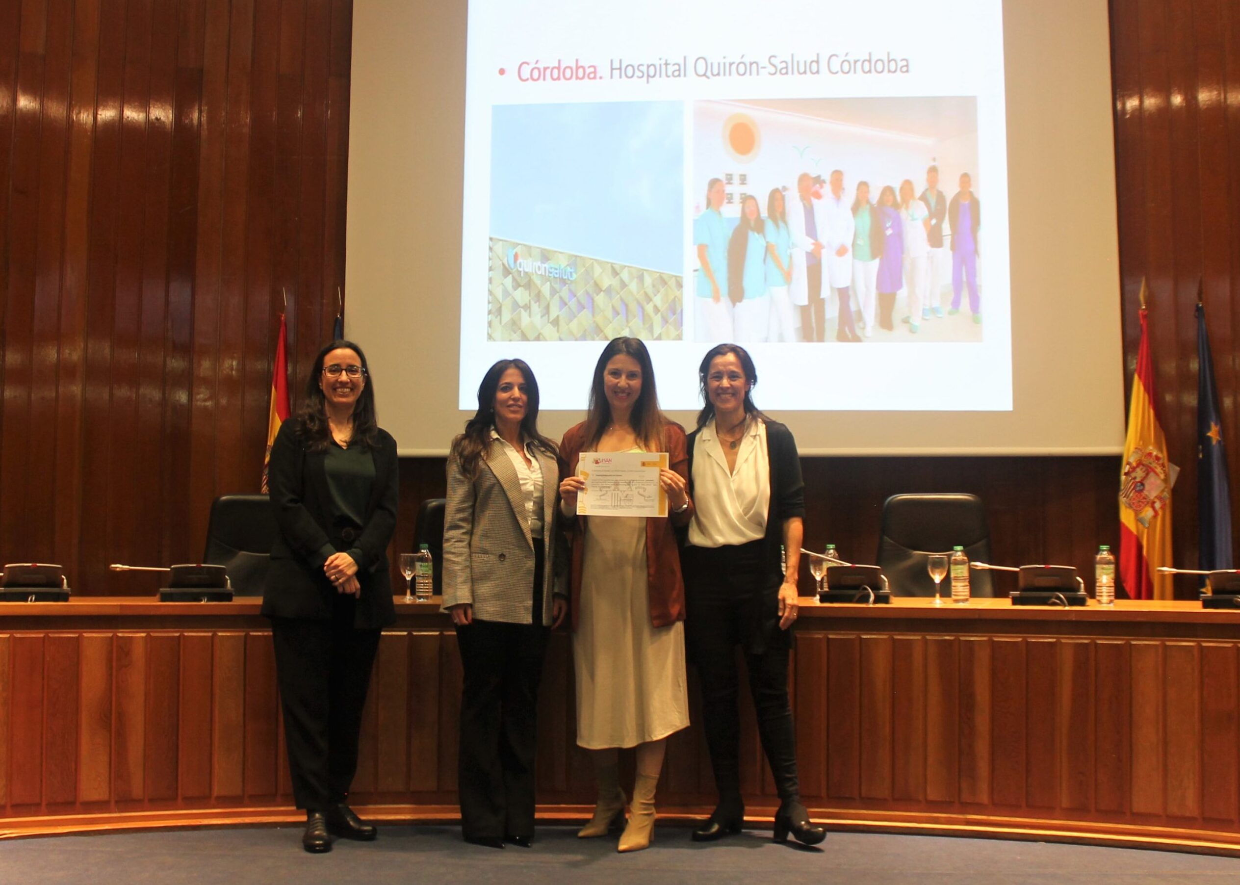 Quirónsalud Córdoba obtiene la acreditación de la primera fase de la IHAN