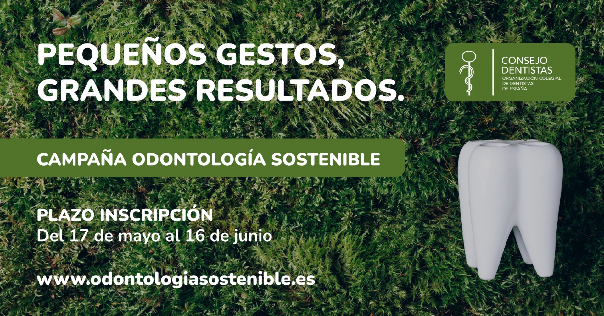 El Consejo de Dentistas y la Fundación Dental Española promueven la Odontología sostenible