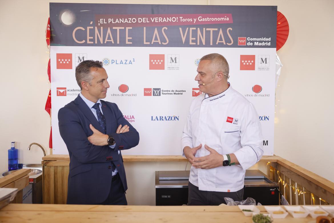Madrid promociona los alimentos madrileños en la cita gastronómica 'Cénate Las Ventas'