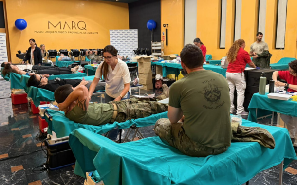 La donación de sangre llena el MARQ con 488 participantes en Alicante