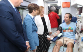 Madrid estrena su primera unidad móvil para donación de plasma que recorrerá hospitales y centros de salud
